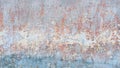 Creative abstract texture background. Beautiful turquoise, orange and grey grunge rough artistic old stone wall Royalty Free Stock Photo