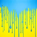 Creative Acrylic Ink Art Background with Bright Colors and Abstract Shapes