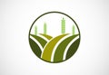 Agriculture logo design, Vector illustration