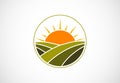 Agriculture logo design, Vector illustration