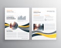 Creative annual report business brochure design template