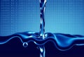 creative ASCII Art Flow The pour image is converted into ASCII a