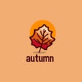 Creative Autumn Logo Design Vector Art Logo