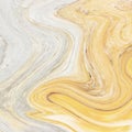 Creative background with abstract acrylic painted waves. Beautiful marble texture. handmade surface. Liquid paint. Horizontal Royalty Free Stock Photo