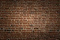 creative background from an old brick wall. artistic backdrop with vignette for moody decoration Royalty Free Stock Photo
