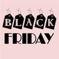 Creative Black friday sale banner layout design. Illustration. Abstract vector black friday sale layout background. For art templa Royalty Free Stock Photo