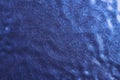Creative blue color backdrop, fluid art. Abstract acrylic print