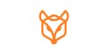 creative box and fox logo design, shipping, animal, abstract, logo design template icon, vector, symbol, creative idea Royalty Free Stock Photo