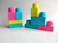 Creative Building Block Shapes Plastic