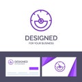 Creative Business Card and Logo template Ampere, Ampere Meter, Electrical, Energy Vector Illustration Royalty Free Stock Photo