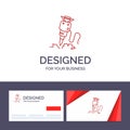 Creative Business Card and Logo template Drill, Building, Construction, Repair, Tool Vector Illustration Royalty Free Stock Photo