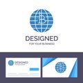 Creative Business Card and Logo template Future Money, Bitcoin, Block chain, Crypto currency, Decentralized Vector Illustration Royalty Free Stock Photo