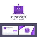 Creative Business Card and Logo template Laptop, Computer, Hardware, Service Vector Illustration Royalty Free Stock Photo