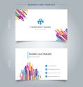 Creative business card and name card template modern style compo