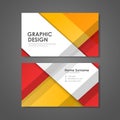 Creative business card template Royalty Free Stock Photo