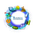 Creative business infographic elements. Royalty Free Stock Photo