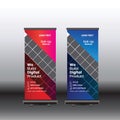 Creative Business Roll Up Banner Royalty Free Stock Photo