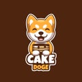 Creative Cake Doge Shiba Inu Cartoon