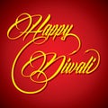 Creative calligraphy of text Happy Diwali Royalty Free Stock Photo