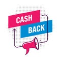 Creative Cashback banner on White Background 03