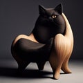 creative cat chair Royalty Free Stock Photo