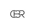 Creative CBR Letter Logo Design Concept