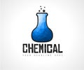 Creative Chemical Colorful Logo design for brand identity, comp