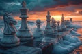 Creative chess: captivating journey through imaginative compositions, artistic arrangements, strategic brilliance