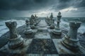 Creative chess: captivating journey through imaginative compositions, artistic arrangements, strategic brilliance
