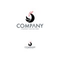 Creative Chicken Logo Design Template Royalty Free Stock Photo