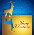 Creative Christmas greeting card