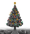 Creative Christmas Tree Royalty Free Stock Photo