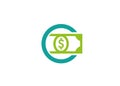 Creative Circle Dollar Logo