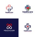 Creative Healthcare Logo Design Vector Art Logo