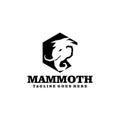 Creative Mammoth logo Design Vector Art Logo