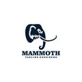 Creative Mammoth logo Design Vector Art Logo