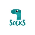 Creative Socks logo Design Vector Art Logo