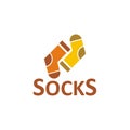 Creative Socks logo Design Vector Art Logo