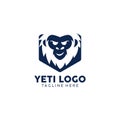 Creative Yeti logo Design Vector Art Logo Royalty Free Stock Photo