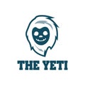 Creative Yeti logo Design Vector Art Logo Royalty Free Stock Photo