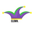 Clowns Hat Icon - Vector