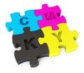 Creative CMYK, puzzle