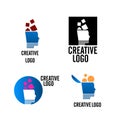 Creative company logo vector