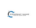 Creative Compass Concept Logo Design Template - Vector Royalty Free Stock Photo