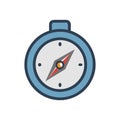 Creative Compass Navigation Watch Icon