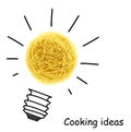 Creative cooking ideas Royalty Free Stock Photo