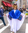 Creative costume at Easter parade at New York