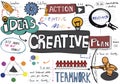Creative Creativity Design Ideas Inspiration Innovation Concept Royalty Free Stock Photo
