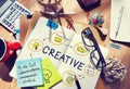 Creative Creativity Innovation Design Vision Concept Royalty Free Stock Photo
