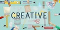 Creative Creativity Inspire Ideas Innovation Concept Royalty Free Stock Photo